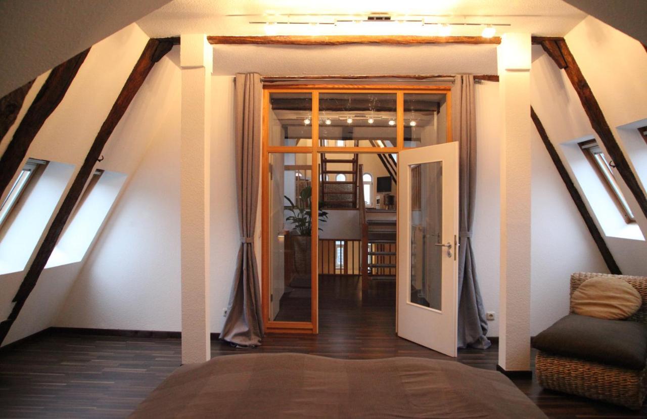 Wunderschoene Dachgeschoss - Maisonette Rostock Extérieur photo