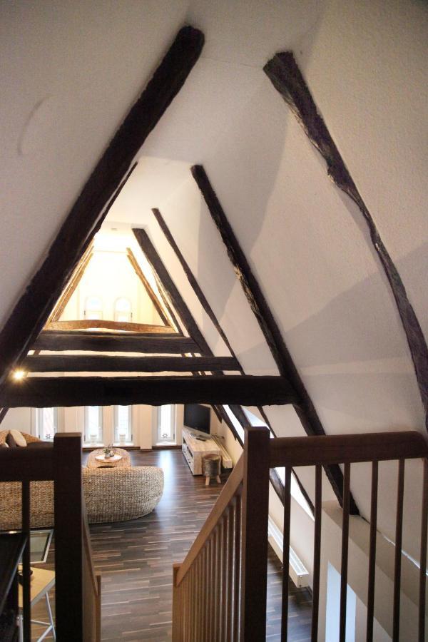 Wunderschoene Dachgeschoss - Maisonette Rostock Extérieur photo